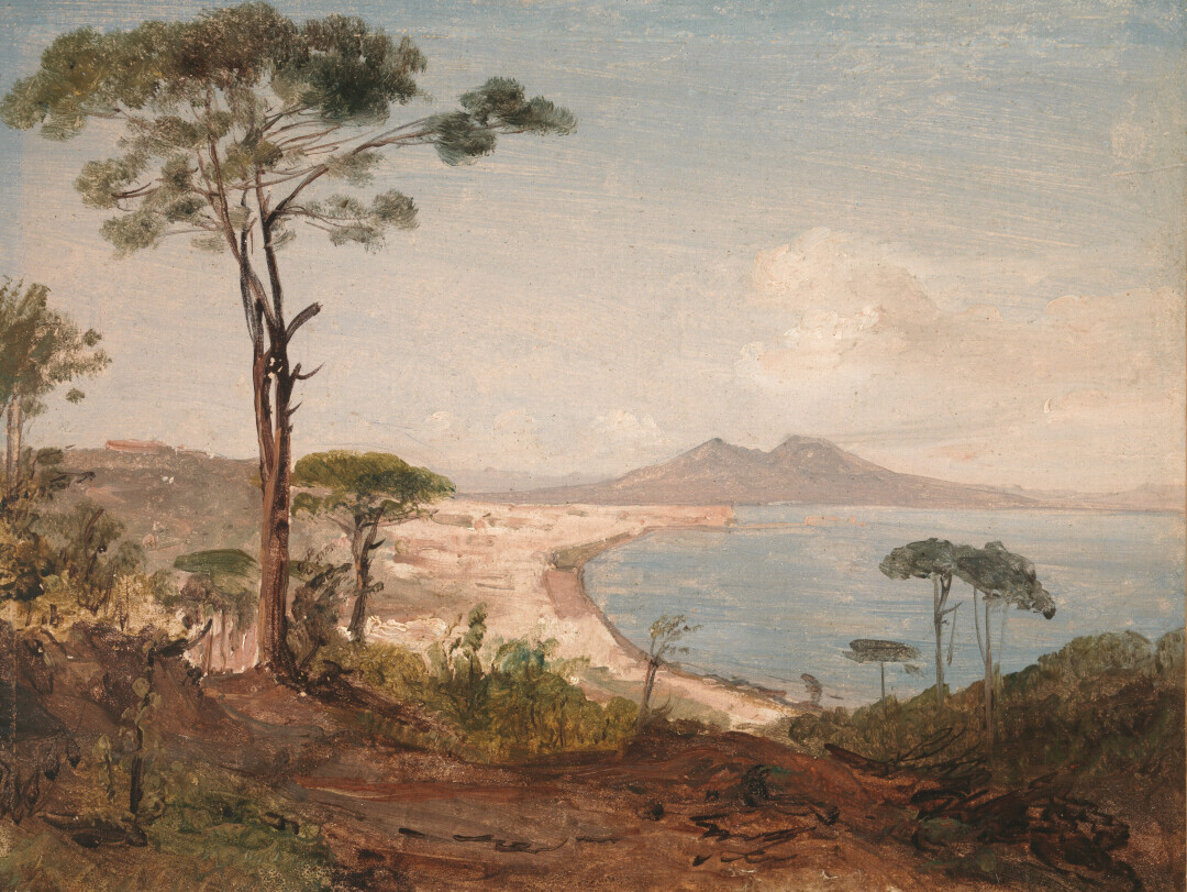Sopra la grotta di Posillipo (già Napoli da Posillipo)