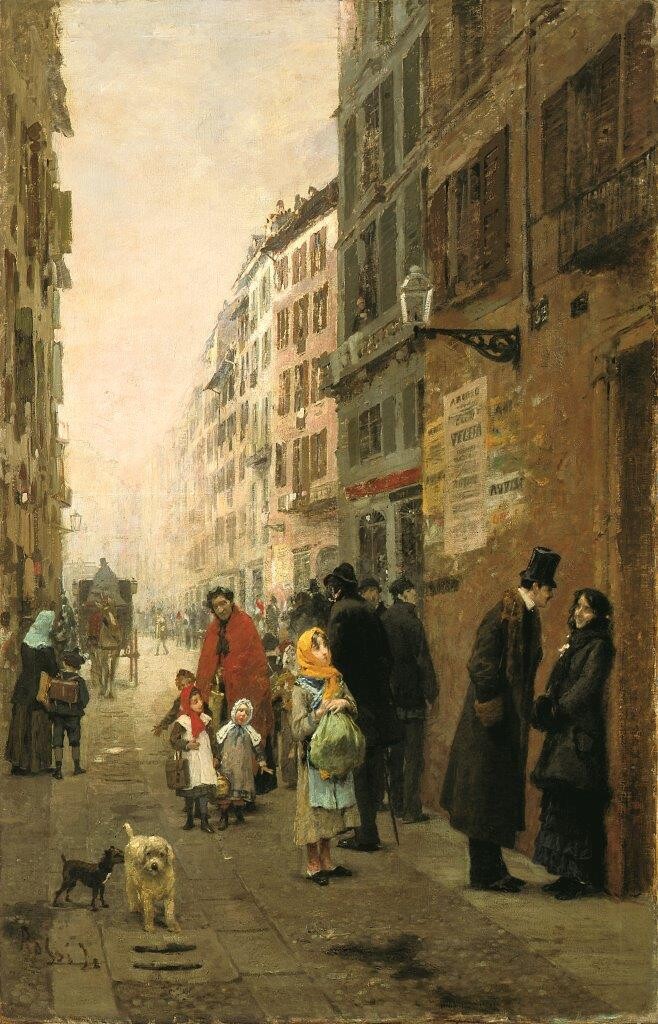Una via di Milano