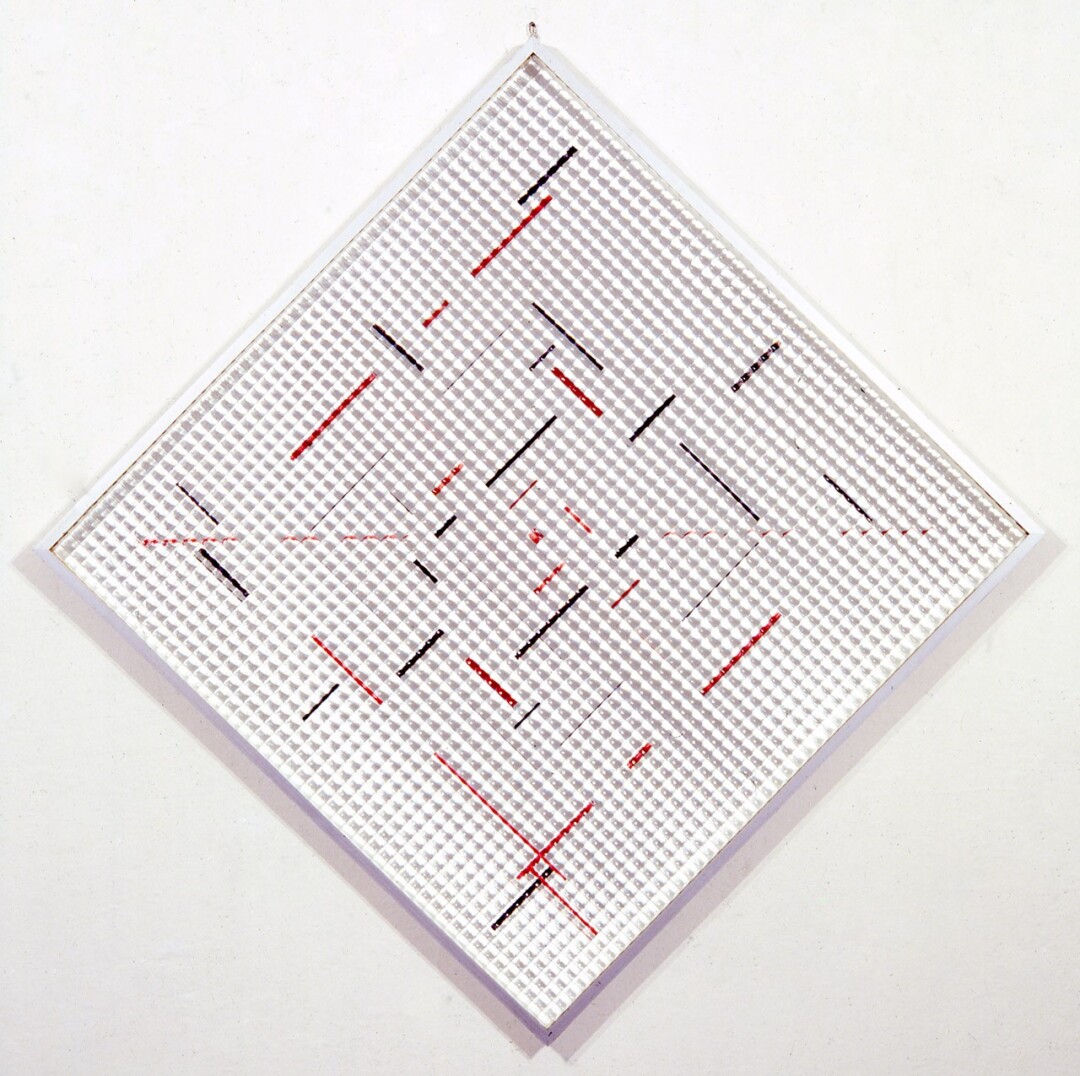 Reticolo frangibile nero e rosso