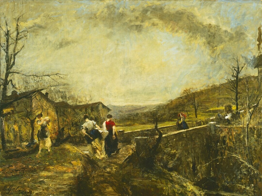 Presso il ponticello a Mondonico
